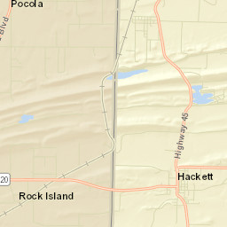 Jenson Arkansas Street Map