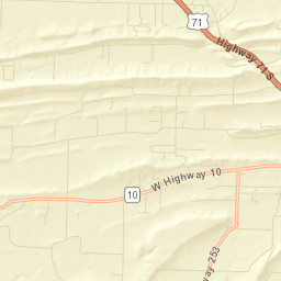 Old Jenny Lind Arkansas Street Map