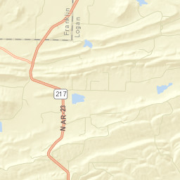 Chismville Arkansas Street Map