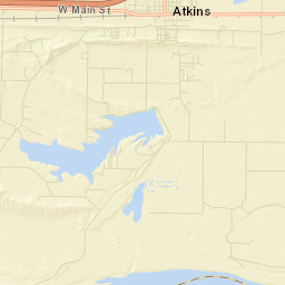 Gold Hill Arkansas Street Map