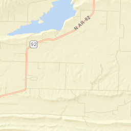 Hill Creek Arkansas Street Map