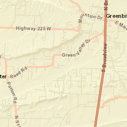Wooster Arkansas Street Map