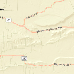 125-131 State Highway 225 East, Greenbrier Street Map