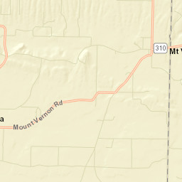 Garland Springs Arkansas Street Map