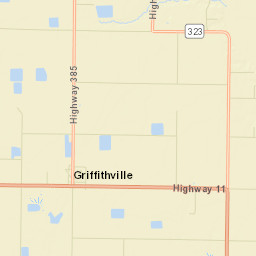 Showalters Corner Arkansas Street Map