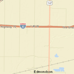 Lehi Arkansas Street Map