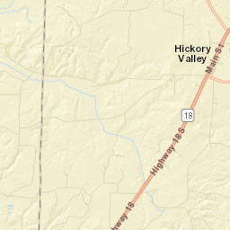 Center Point Tennessee Street Map