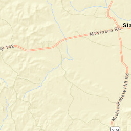 Stantonville Tennessee Street Map