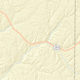 Gillises Mills Tennessee Street Map