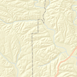 Upper Holly Creek Tennessee Street Map