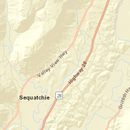 Victoria Tennessee Street Map