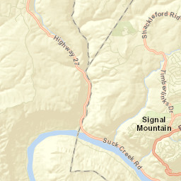 Timberlinks Tennessee Street Map