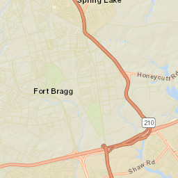 Spring Lake Street Map