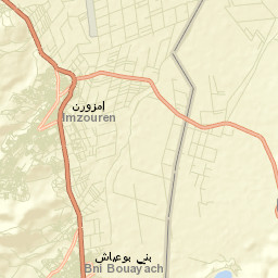 Imzouren Street Map
