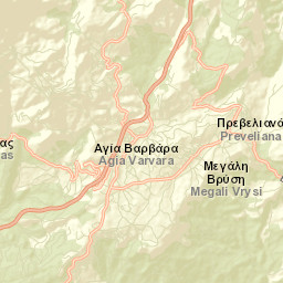 Agía Varvára Street Map