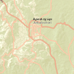 Arkalochóri Street Map