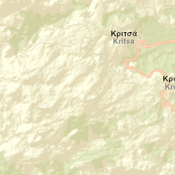 Kritsá Street Map