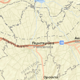 Akáki Street Map