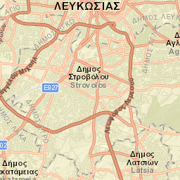 Nicosia Municipality Street Map