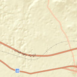Gharqabad Street Map