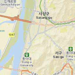Sasang-gu Street Map