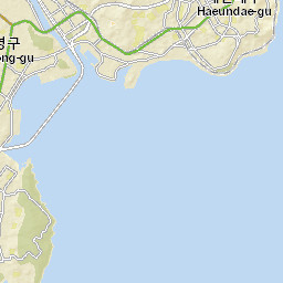 Haeundae-gu Street Map
