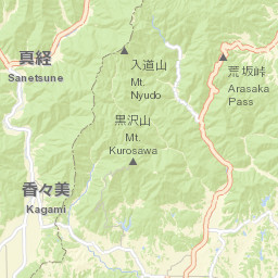 Tsuyama-shi Street Map