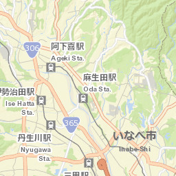 Inabe-shi Street Map