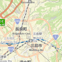 Mishima Street Map