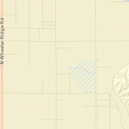 Meridian California Street Map