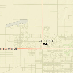 California City California Street Map