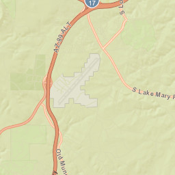 Fort Tuthill Arizona Street Map