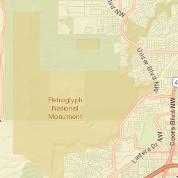 8635 Wild Dunes Avenue Northwest, Albuquerque, NM Street Map