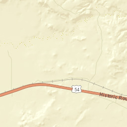 Interstate 40 Frontage Road, Tucumcari, NM Street Map