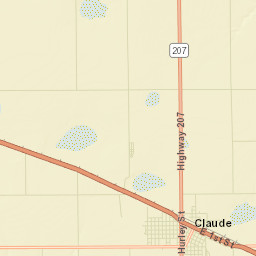 Claude Street Map