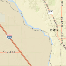 1238-1242 East Post Oak Road, Norman, OK Street Map