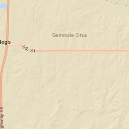 Seminole County Street Map