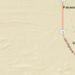 Panama Street Map