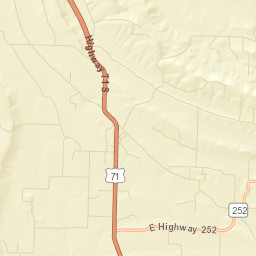 Witcherville Arkansas Street Map