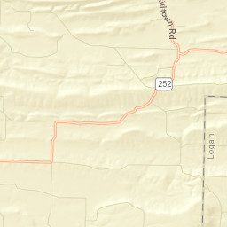 Milltown Arkansas Street Map