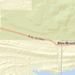 Quarry Heights Arkansas Street Map