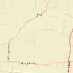 Mount George Arkansas Street Map