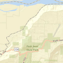 Winrock Arkansas Street Map