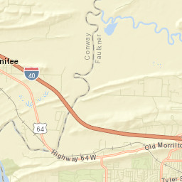 4190 U.S. 64, Plumerville, AR 72127, USA Street Map