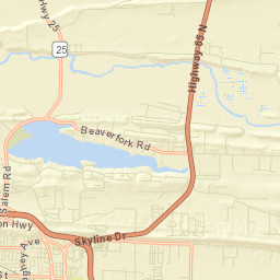 Rolling Hills Arkansas Street Map