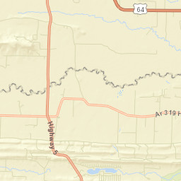 McDermott Addition Arkansas Street Map