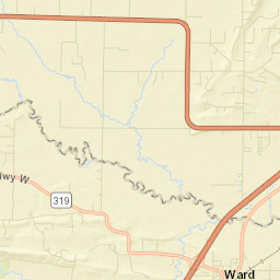 Ward Arkansas Street Map