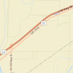 Round Pond Arkansas Street Map