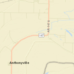 Patoka Arkansas Street Map