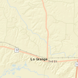 La Grange Tennessee Street Map